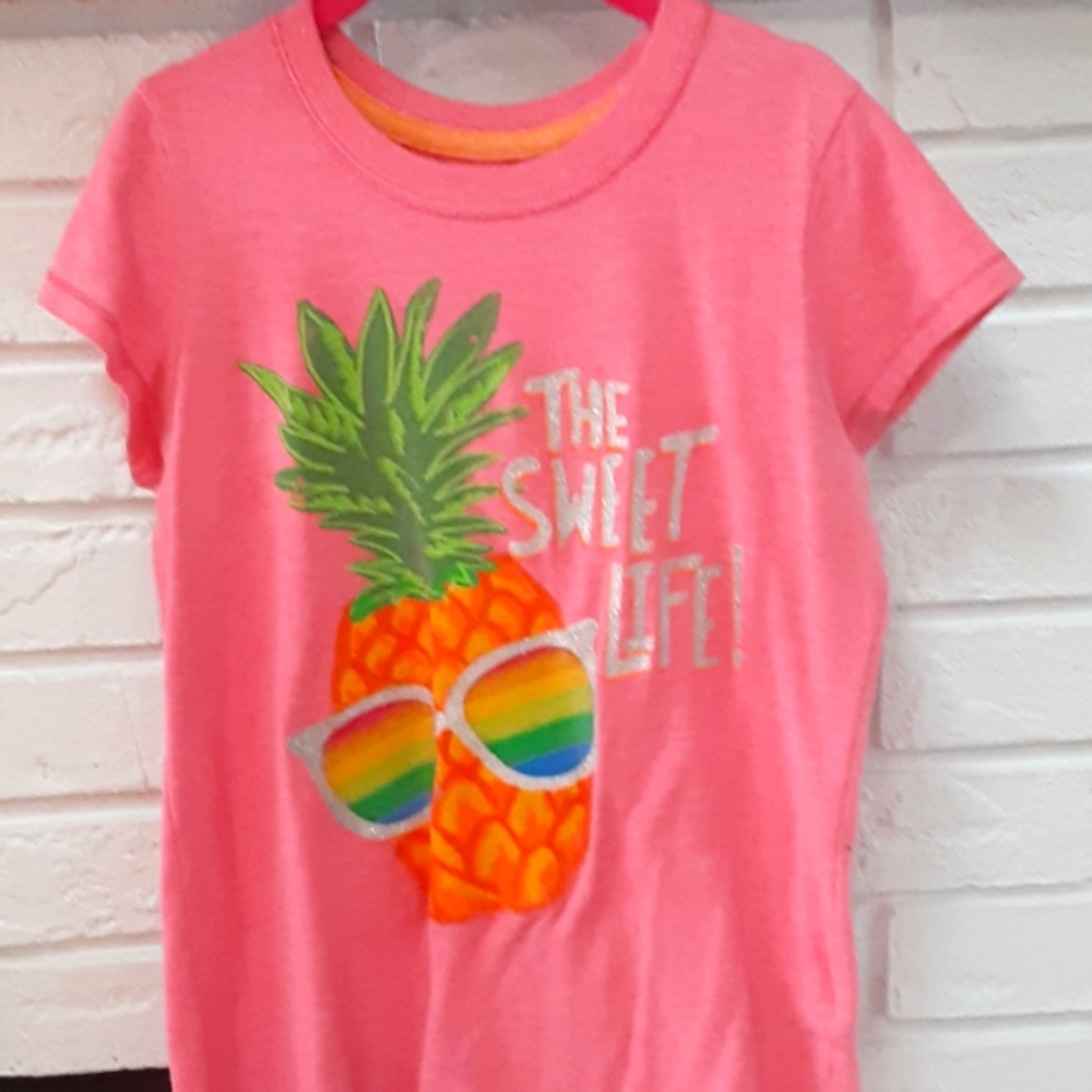 Pink pineapple shirt